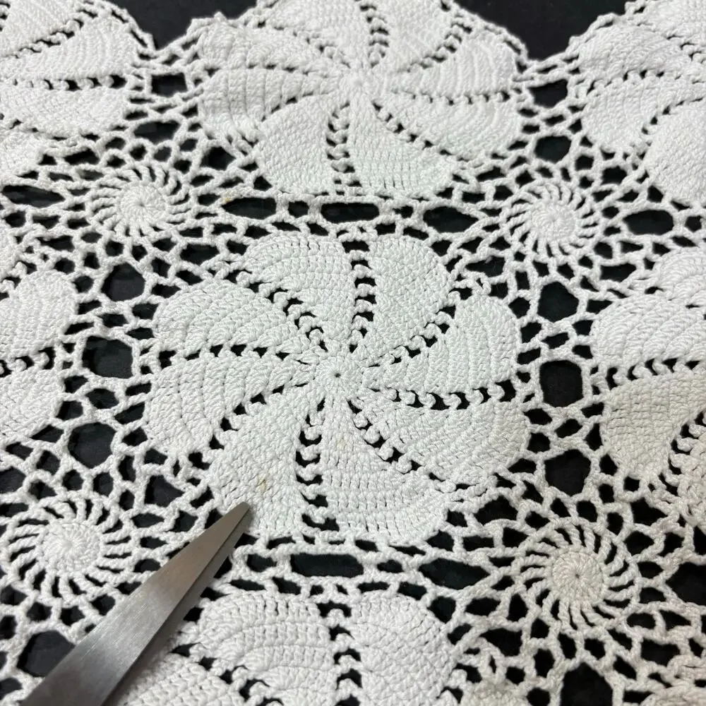 Vintage white doily